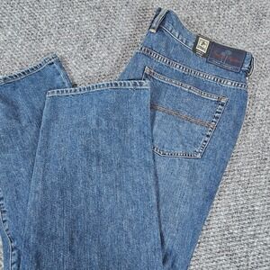 Tommy Bahama Indigo Palms Classic Fit Dark Wash Denim Jeans Mens 40x32